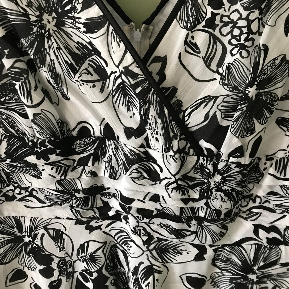 Fashion Bug Sleeveless Floral Dress